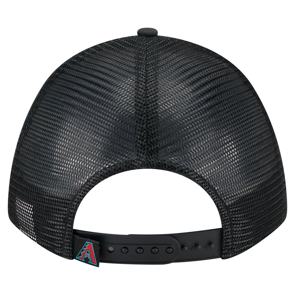  Arizona Diamondbacks New Era Minimalist 9FORTY A-Frame Adjustable Hat - Black